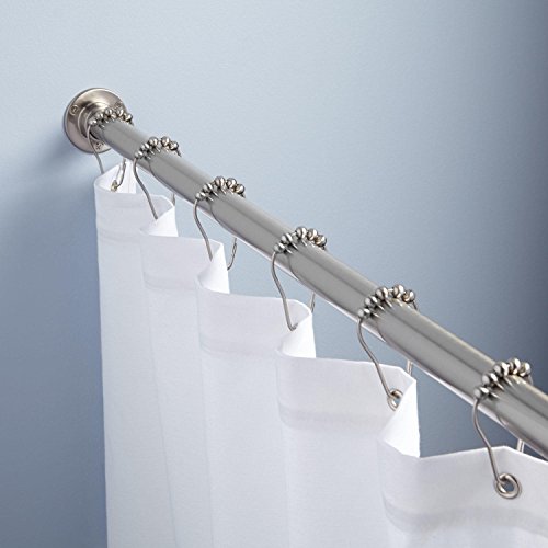 Signature Hardware 271022 60" Straight Shower Curtain Rod