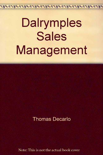 Dalrymples Sales Management