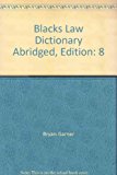 Blacks Law Dictionary Abridged, Edition: 8