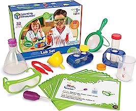 Book Cover Learning Resources Primary Science Lab Activity Set - Science Kits for Kids Ages 3+ STEM Toys for Toddlers, Science Classroom Decor Multi