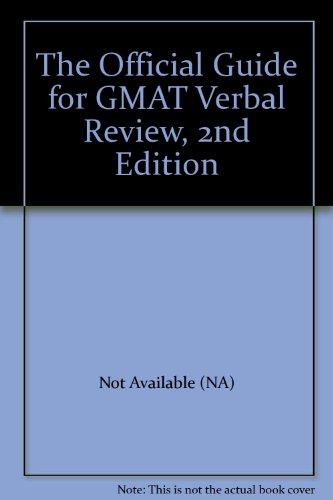 The Official Guide for GMAT Verbal Review, 2nd Edition