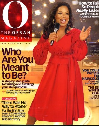 O the Oprah Magazine November 2009 Oprah Winfrey on Cover, Juliana Margulies, John Cusak, Amy Bloom, Dr. Oz, Columbine Shooter's Mother Tells Her Story, Dr. Phil, Suze Orman