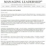 Corporate Governance