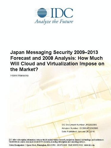 Japan Messaging Security 2009-2013 Forecast and 2008 Analysis: How Much Will Cloud and Virtualization Impose on the Market?