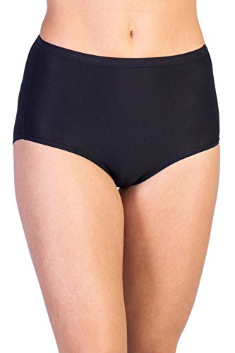 ExOfficio Women's Give-N-Go Full Cut Brief, Black, X-Large