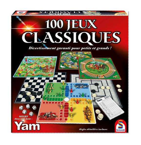 Schmidt - 88207 - Malette de Jeu - 100 Jeux Classiques