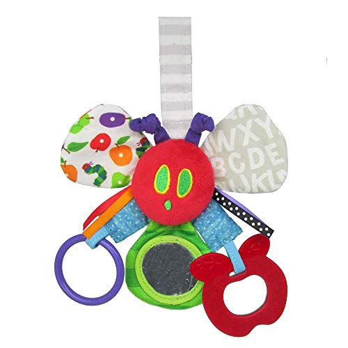 Book Cover World Of Eric Carle, The Very Hungry Caterpillar Teether Rattle