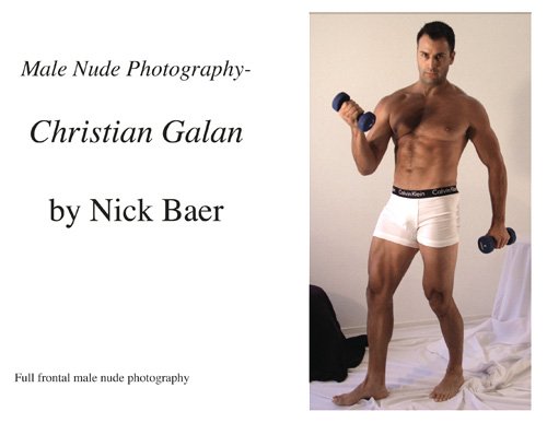 Male Nude Photography- Christian Galan