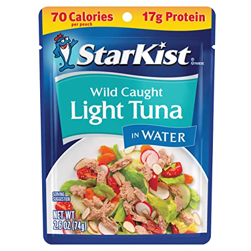 Book Cover StarKist Chunk Light Tuna in Water, 2.6 Oz, Pack of 24
