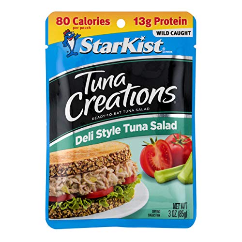 Book Cover StarKist Ready-to-Eat Tuna Salad, Original Deli Style, 3 oz pouch (Pack of 24) (Packaging May Vary)