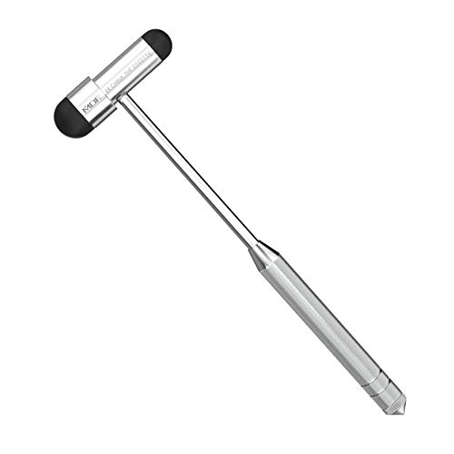 MDF Instruments  Babinski Buck Neurological Reflex Hammer with built-in brush for cutaneous and superficial responses - Black (MDF515BT-11)