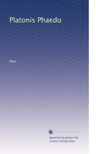 Platonis Phaedo (Latin Edition)