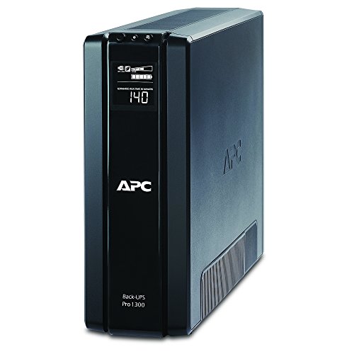 APC Back-UPS Pro 1300VA UPS Battery Backup & Surge Protector (BR1300G)