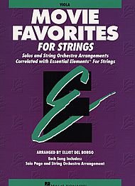 Hal Leonard Movie Favorites Viola Essential Elements
