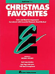 Hal Leonard Essential Elements Christmas Favorites Baritone T.C.