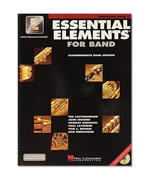 Hal Leonard Essential Elements for Band - Conductor Score (Book 2 with EEi and CD)