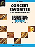Hal Leonard Concert Favorites Volume 2 Trumpet Essential Elements Band Series