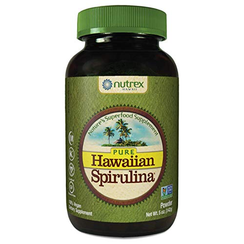 Book Cover Pure Hawaiian Spirulina Powder 5 Ounce - Natural Premium Spirulina from Hawaii - Vegan, Non-GMO, Immunity Support - Superfood Supplement & Natural Multivitamin