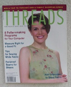 Threads Magazine. April/may 2003. No. 106. Single Issue Magazine.