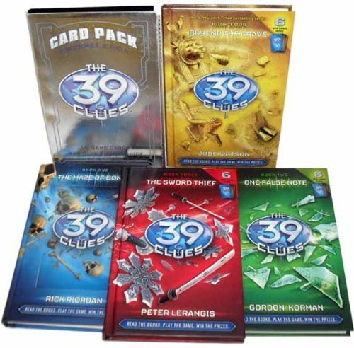 The 39 Clues 1 4 Book Set Plus A Game Card Pack