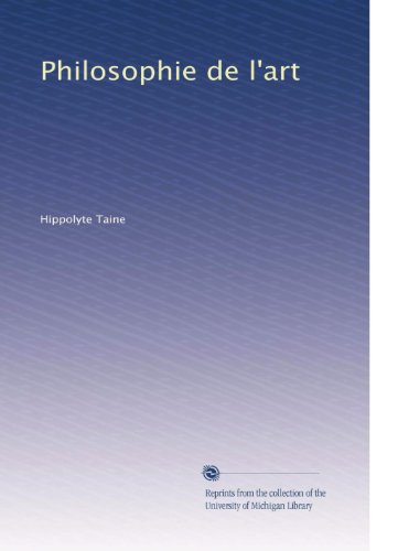 Philosophie de l'art (French Edition)