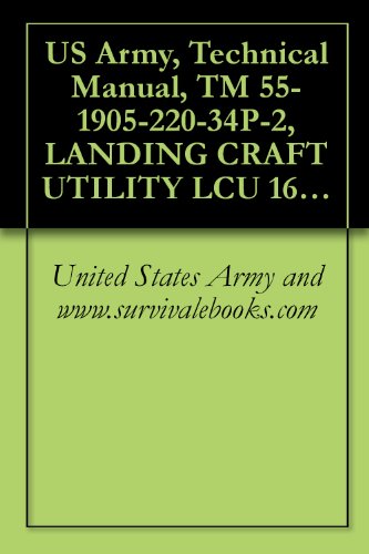 US Army, Technical Manual, TM 55-1905-220-34P-2, LANDING CRAFT UTILITY LCU 1671 THROUGH 1679, (NSN 1905-01-009-1056), 1993