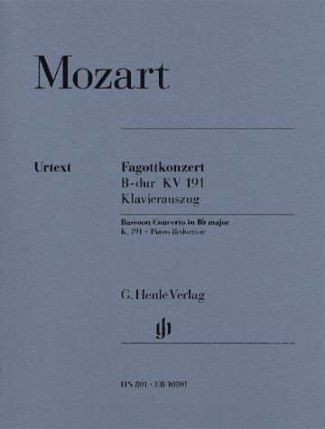Mozart: Bassoon Concerto B flat major K. 191 (Henle Music Folios)