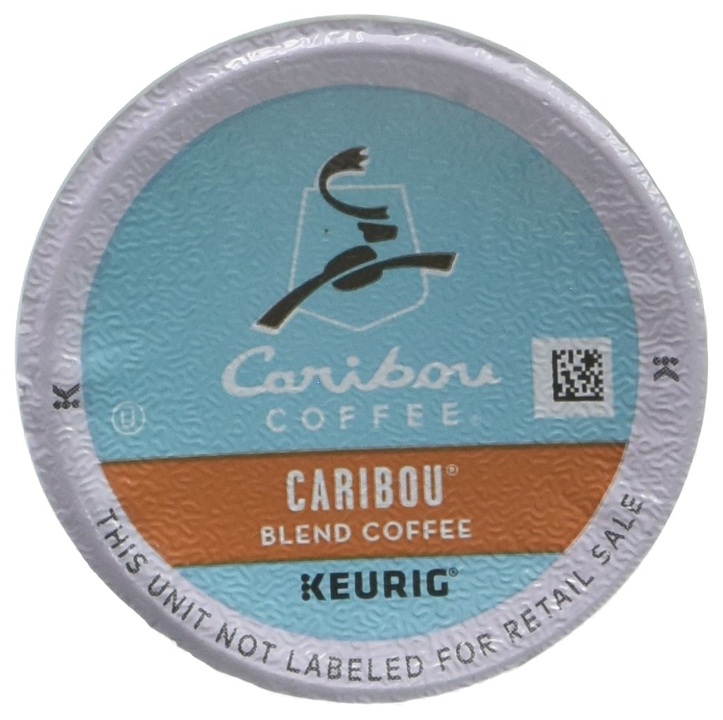 Book Cover Caribou Coffee, Caribou Blend KCups, K-Cups for Keurig Brewers, 12 Count (Packaging May Vary)
