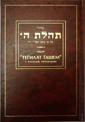 Sidur Tegilat Gashem. S russkim perevodom / Siddur Tehillat Hashem (Original Hebrew text with a modern Russian translation)