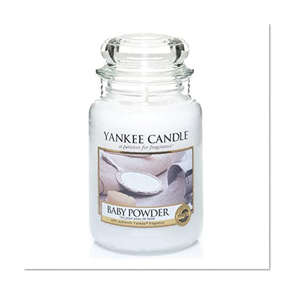 Yankee Candle bougie grande jarre, « Talc pour bébé »