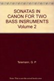 SONATAS IN CANON FOR TWO BASS INSRUMENTS Volume 2