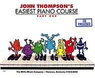 Willis Music John Thompson's Easiest Piano Course Part 1 Book/CD