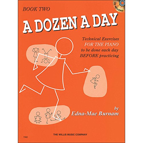 Willis Music A Dozen A Day - Book 2 Book/CD