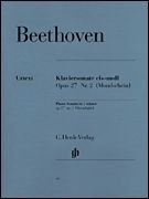 Piano Sonata No. 14 in C Sharp minor Op. 27 Softcover