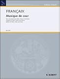 Musique du Cour Flute, violin and orchestra, piano reduction