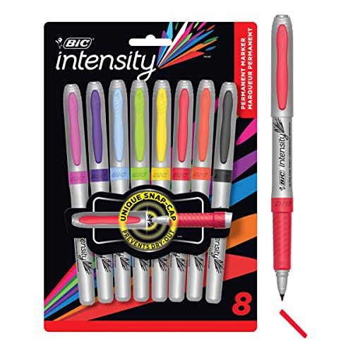BIC Mark-It Color Collection Ultra Fine Permanent Marker 8ct, Ast (GPMUP81-Ast)