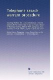 Telephone search warrant procedure