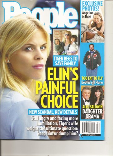 People Magazine (Elin's Painful Choice New Scandal new details, March 1 2010)