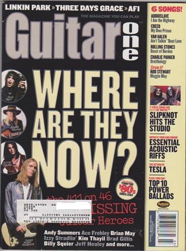 Guitar One Magazine (March 2004) (Where Are They Now? the 411 on 46 Missing Guitar Heroes!)