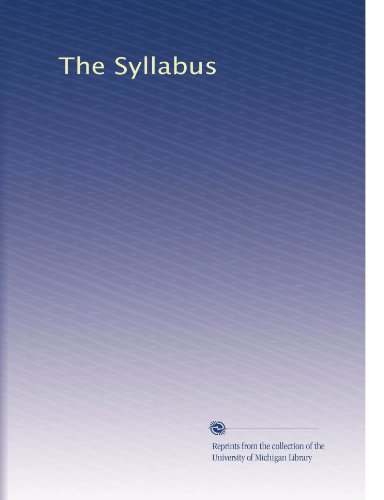 The Syllabus