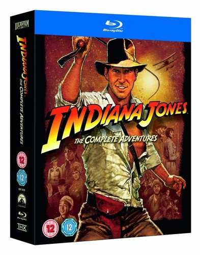 Book Cover Indiana Jones: The Complete Adventures [Blu-ray] [1981] [Region Free]