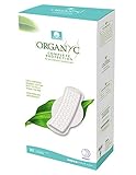 Organyc 100% Certified Organic Cotton Feminine Pads – Menstrual Pad with Wings, Super Flow (10 Count) Pack of 2