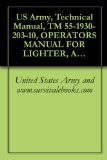 US Army, Technical Manual, TM 55-1930-203-10, OPERATORS MANUAL FOR LIGHTER, AMPHIBIOUS, (LARC-LX), SELF-PROPE DIESEL, STEEL, 60-TON, 61 FT, DESIGN 2303, HULL 5 THRU 60, (NSN 1930-00-392-2981), 1975