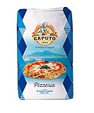 Antimo Caputo Pizzeria Flour 55 LB Blue Bulk Bag - Italian Double Zero 00 - All Natural Wheat for Authentic Pizza Dough, Bread, & Pasta