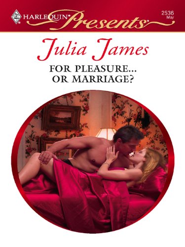 For Pleasure...Or Marriage? (Models & Millionaires)