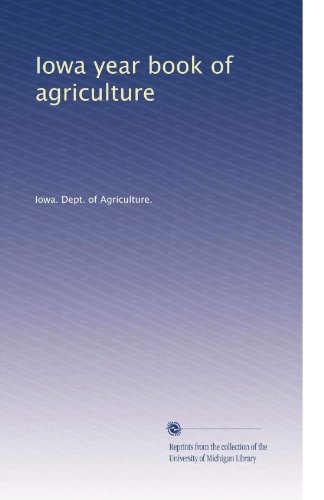 Iowa year book of agriculture