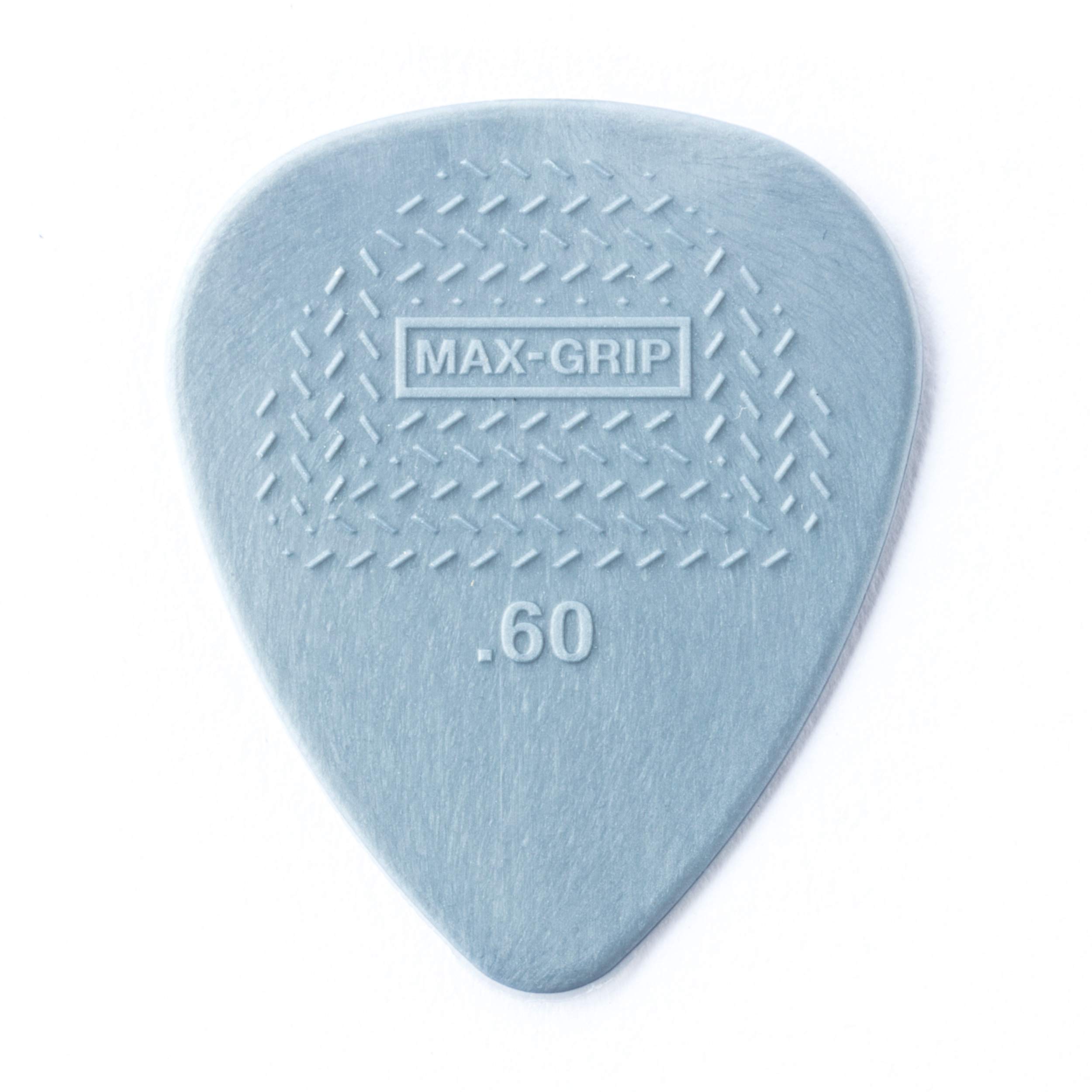 Jim Dunlop Max-Grip® Nylon Standard, Light Gray, .60mm, 12/Player's Pack .60mm 12 Pack Max-Grip