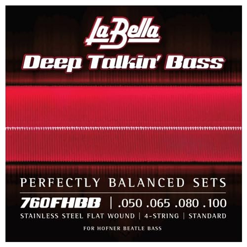 760FHBB "Beatle" Bass Stainless Flats - 50-100