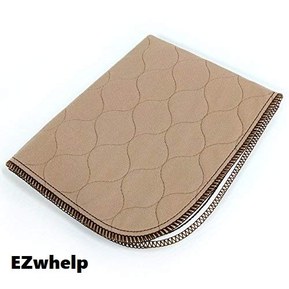 EZwhelp 41" x 41" (Without Grommet Holes) Machine Washable, Reusable Pee Pad/Quilted, Fast Absorbing Dog Whelping Pad/Waterproof Puppy Training Pad/Housebreaking Absorption Pads