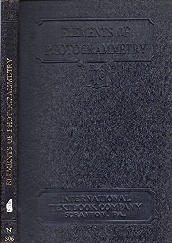 Elements of Photogrammetry